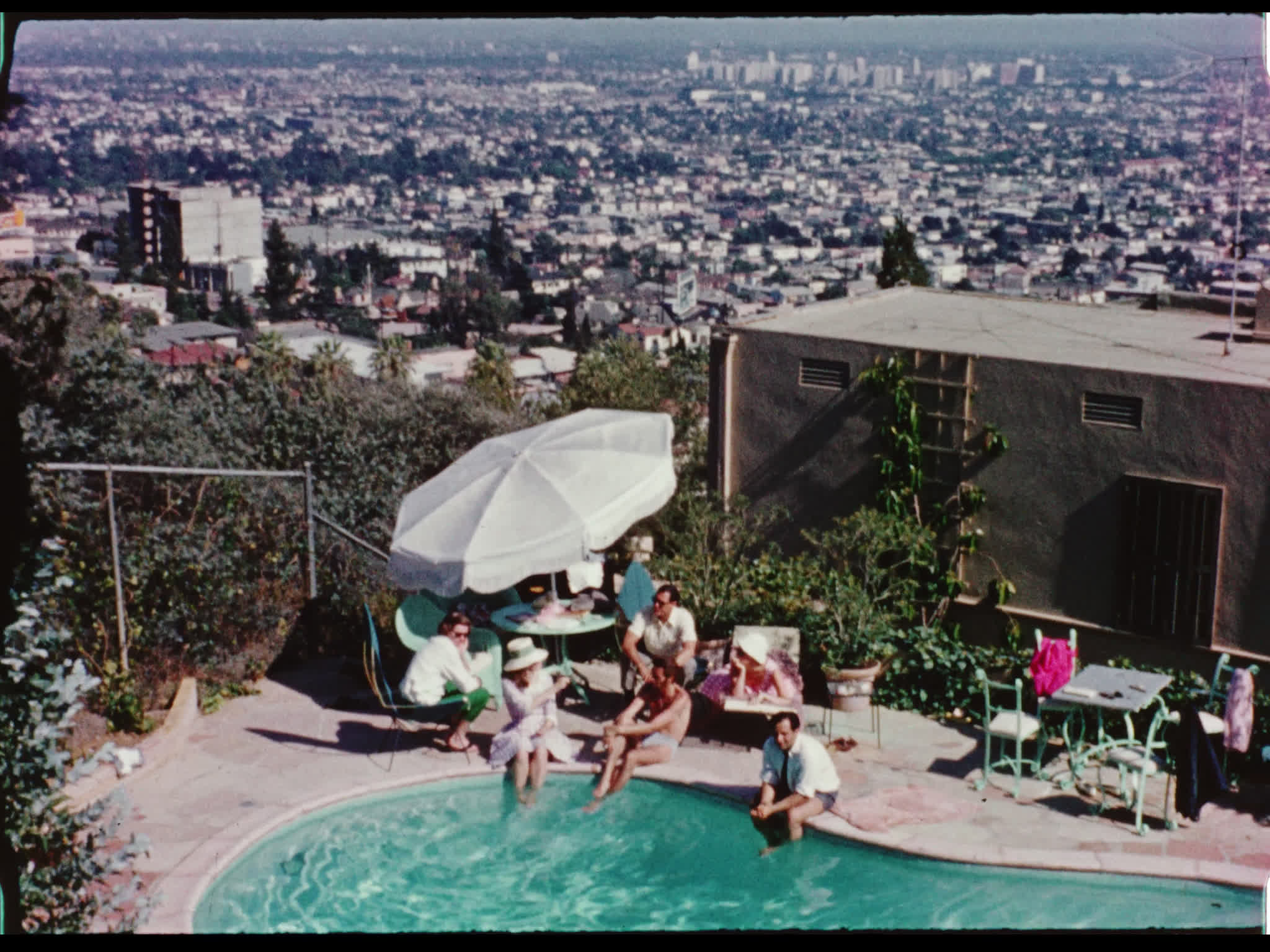 View of Los Angeles and Pool