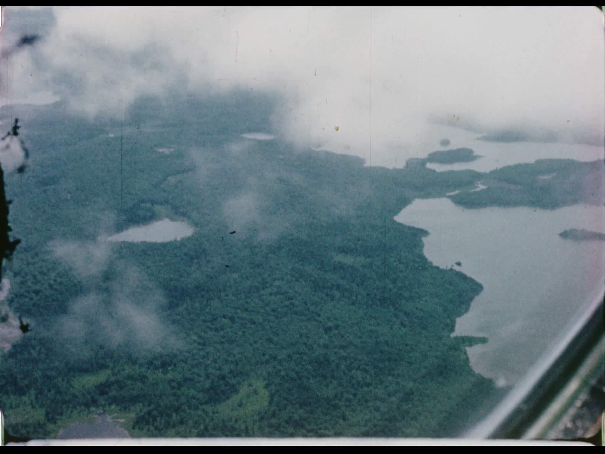 View From Plane Window
