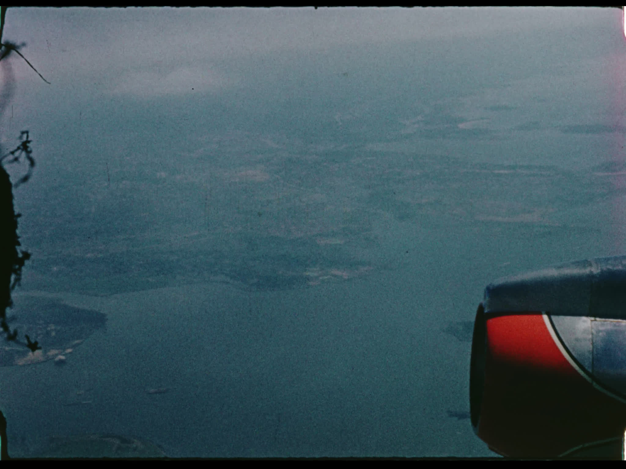 View From Plane Window