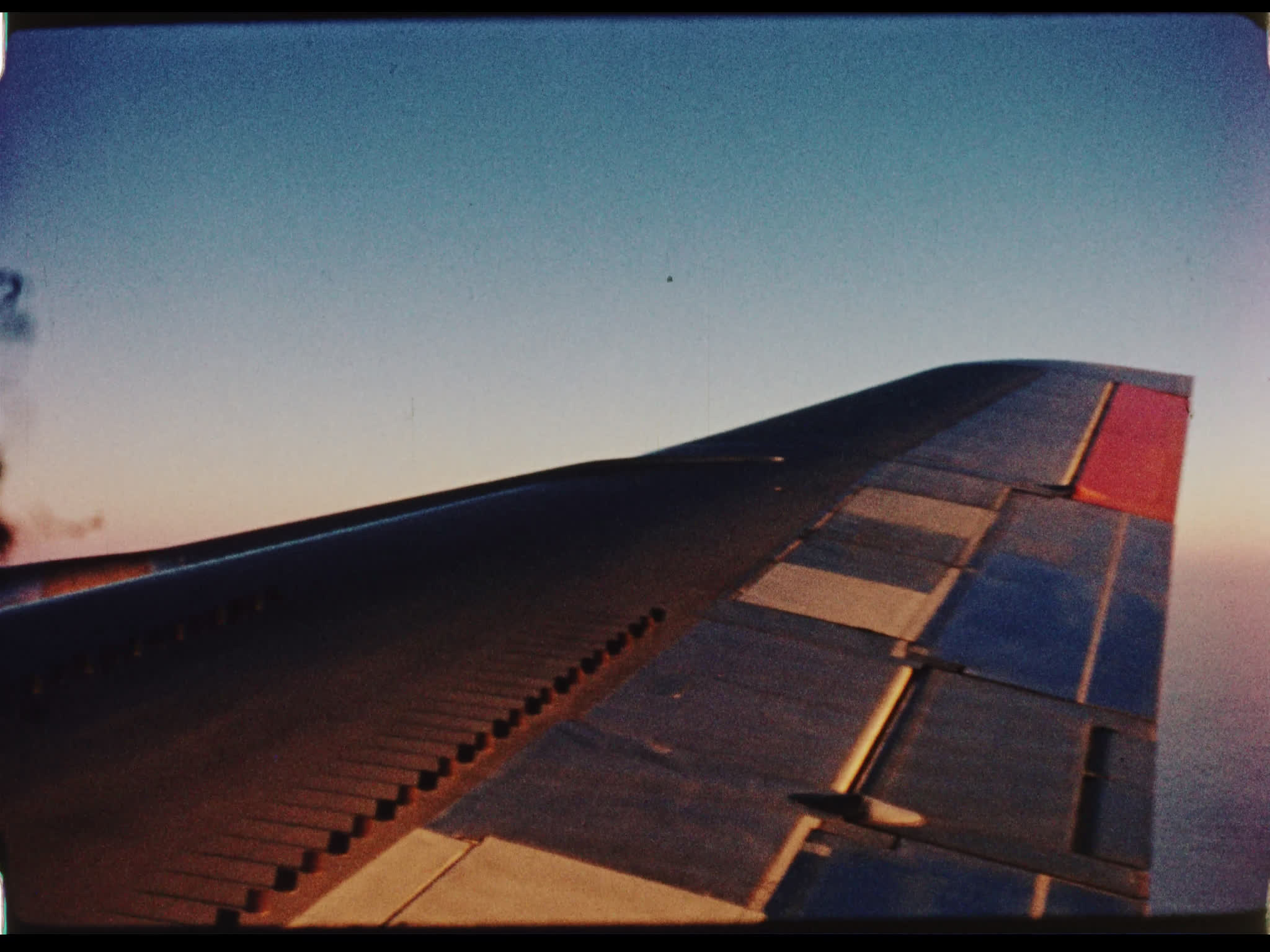 View From Plane Window