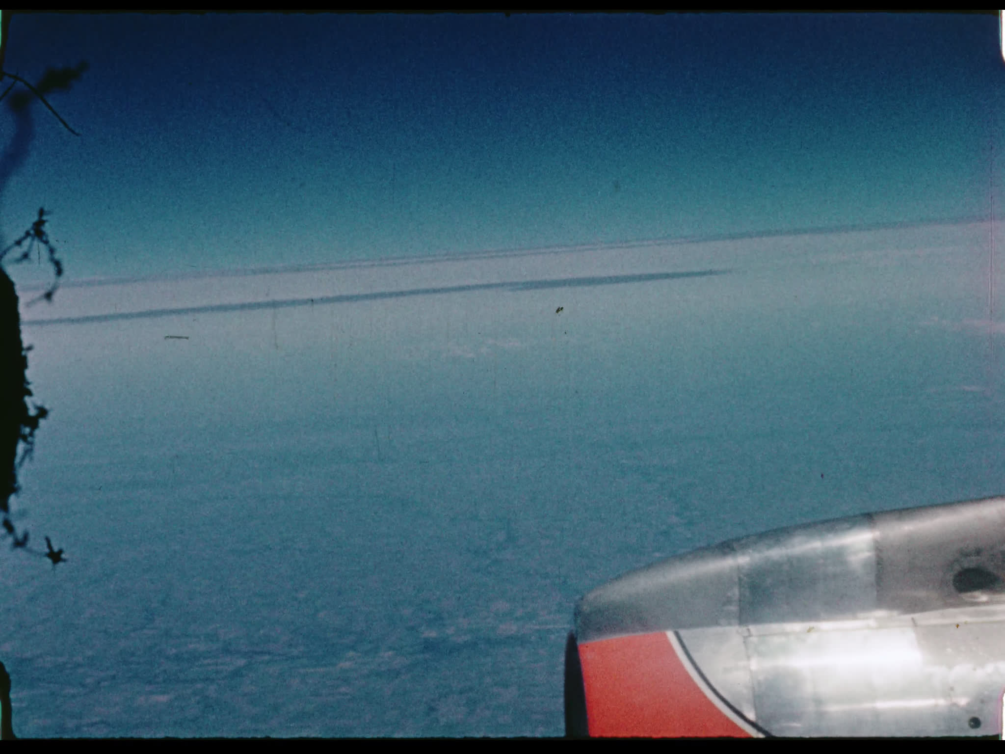 View From Plane Window