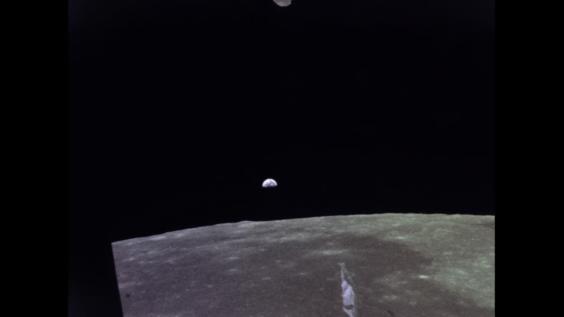 Apollo 11 View of Earth From Lunar Module