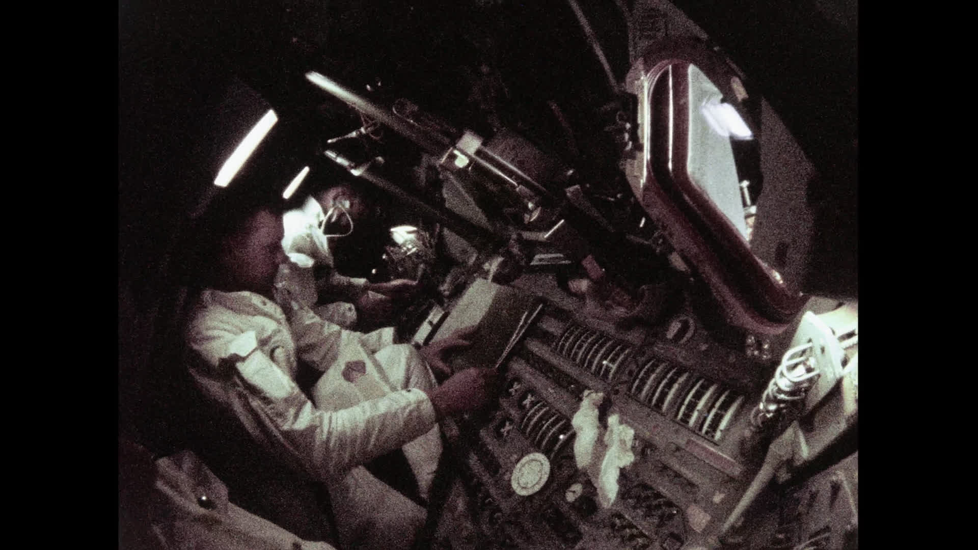 Apollo 11 Astronauts in CSM Timelapse