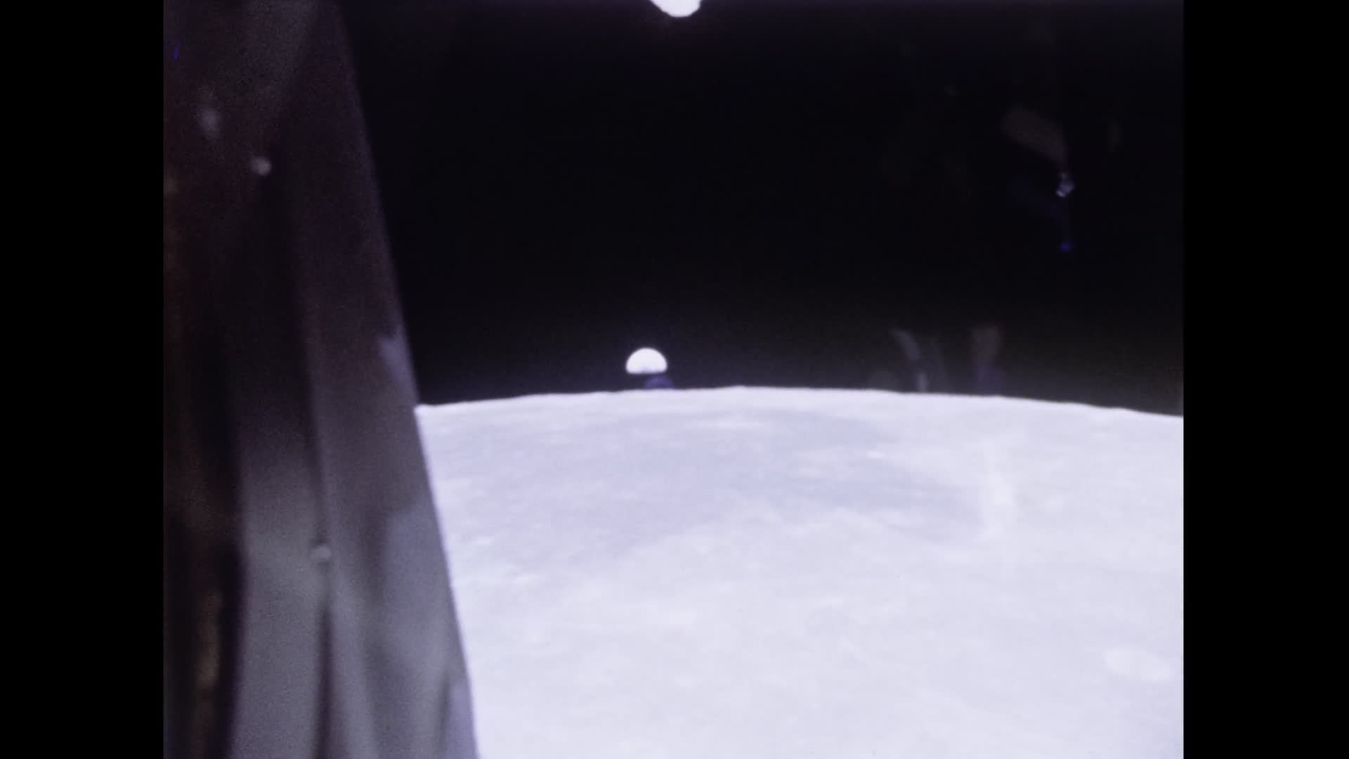 Apollo 11 View From Lunar Module