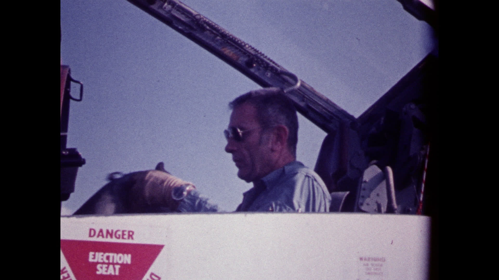 Deke Slayton at Patrick Air Field Base
