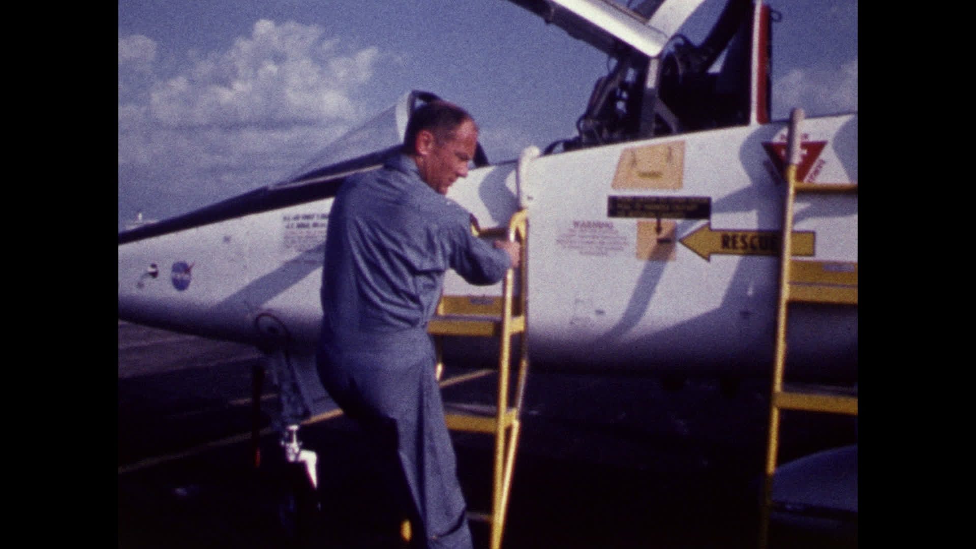 Buzz Aldrin at Patrick Air Force Base