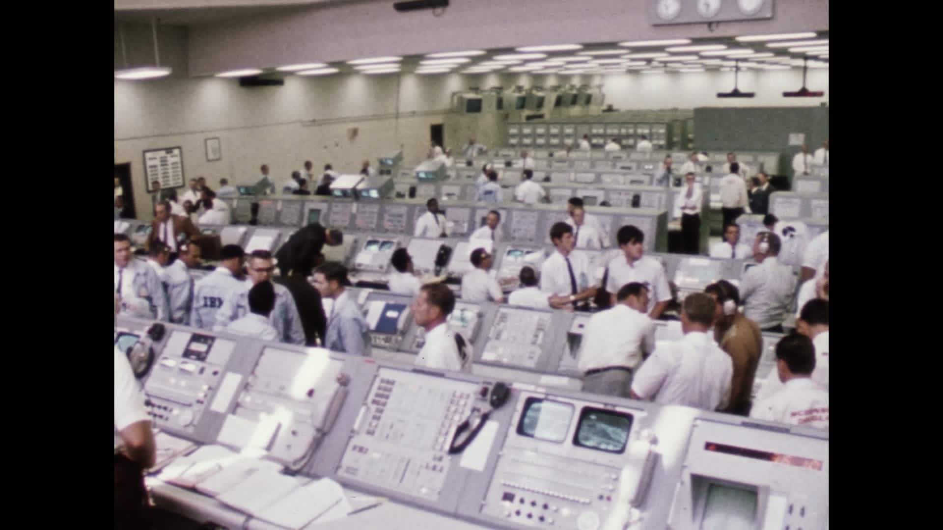 Apollo 11 Launch Control Center