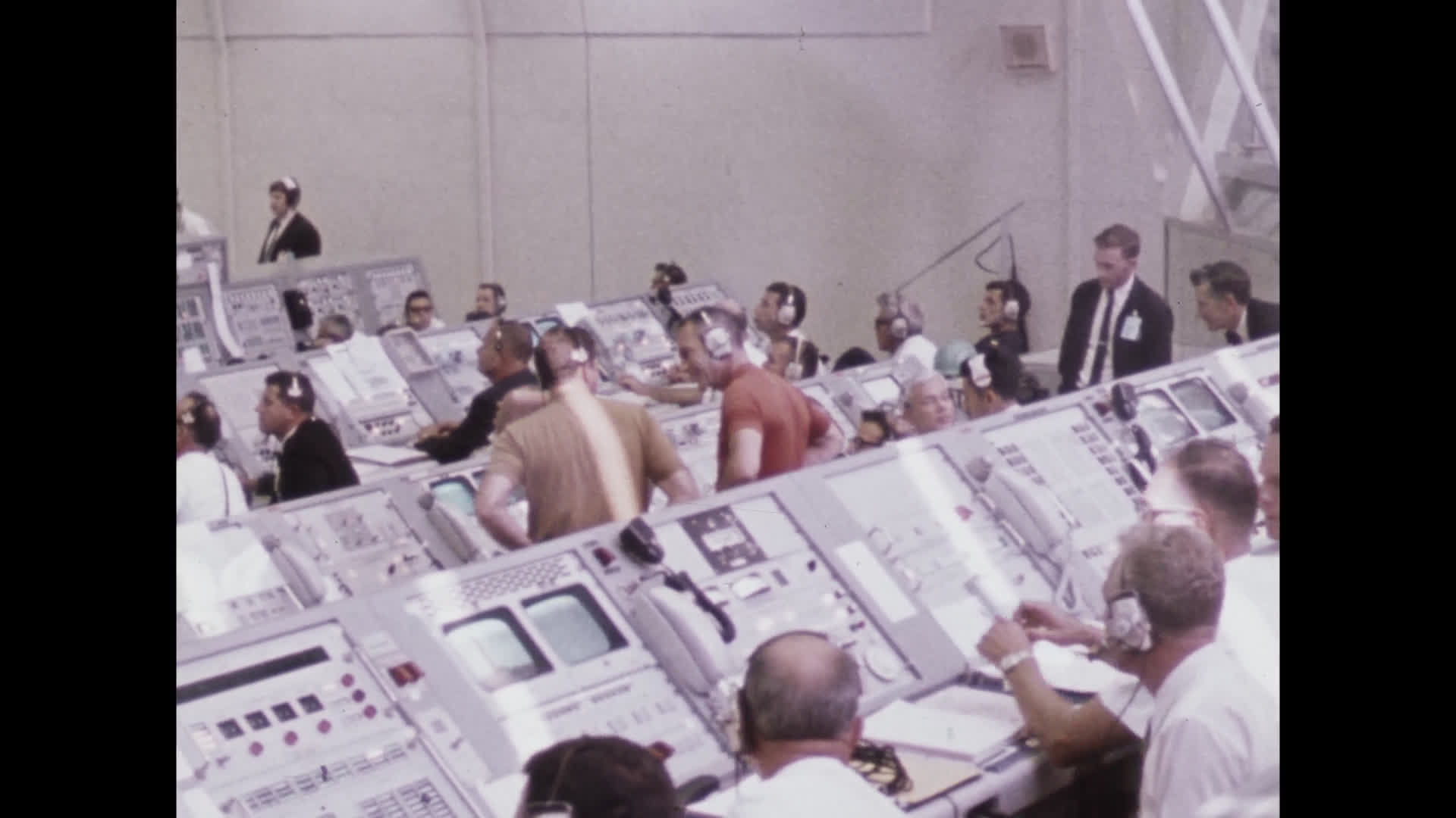 Apollo 11 Launch Control Center