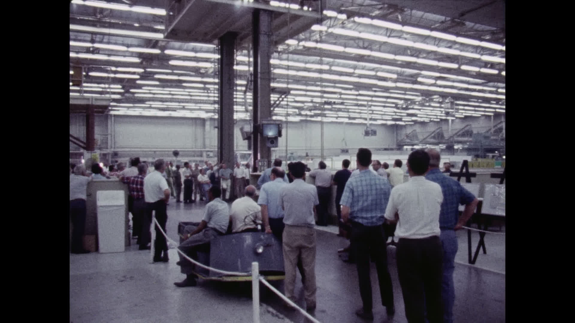 Rockwell Engineers Watch Apollo 11 Launch