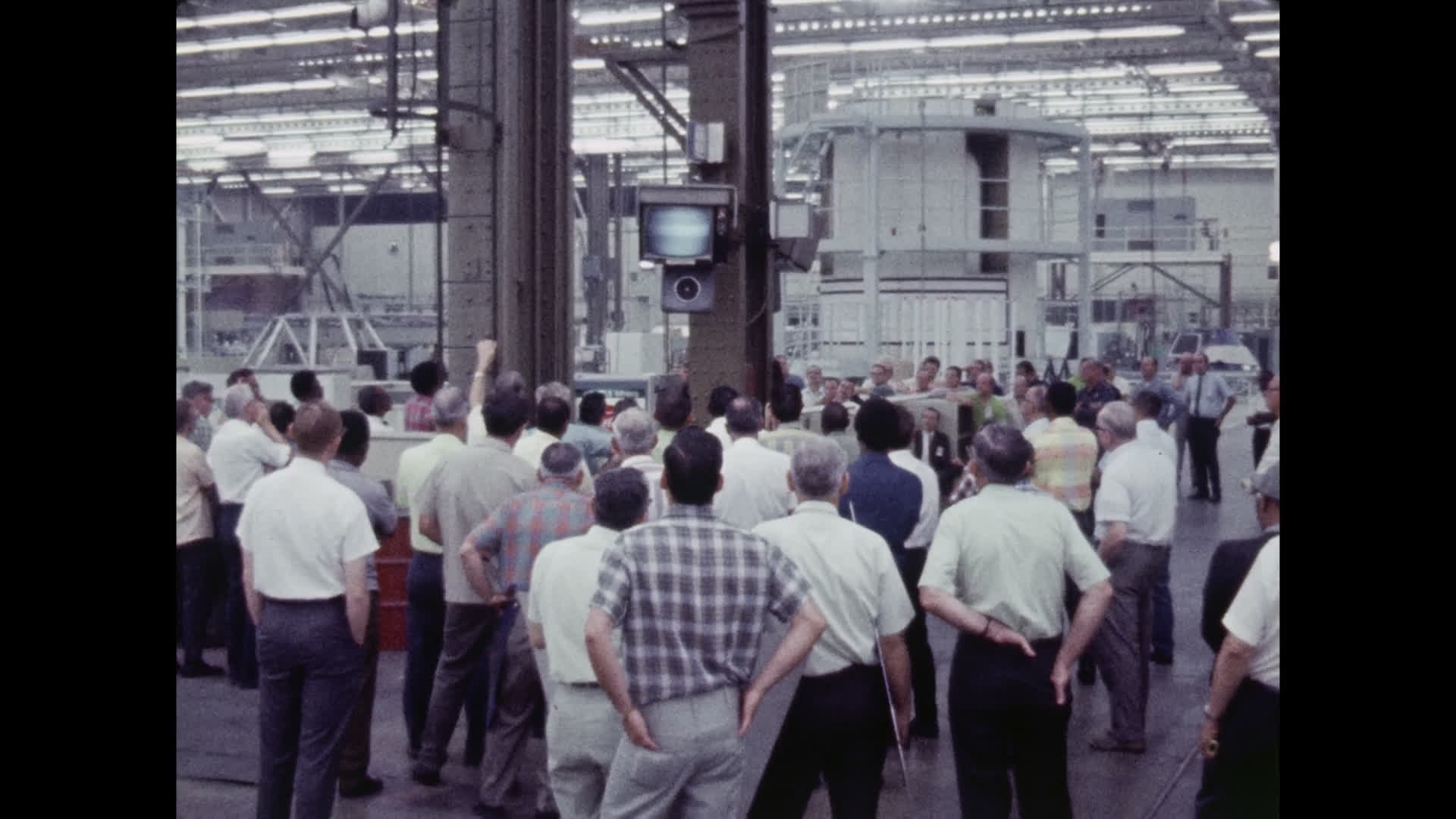 Rockwell Engineers Watch Apollo 11 Launch