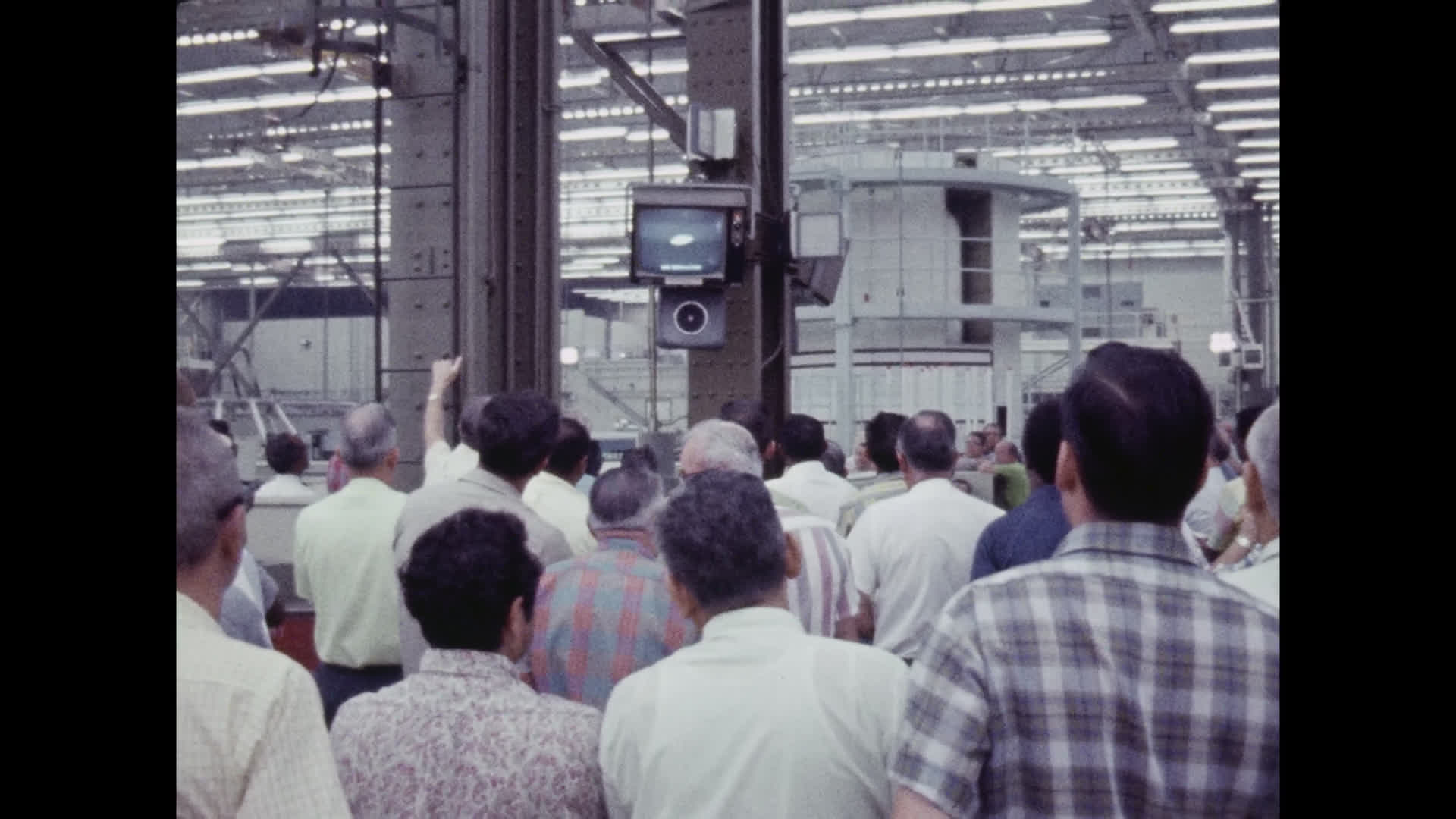 Rockwell Engineers Watch Apollo 11 Launch