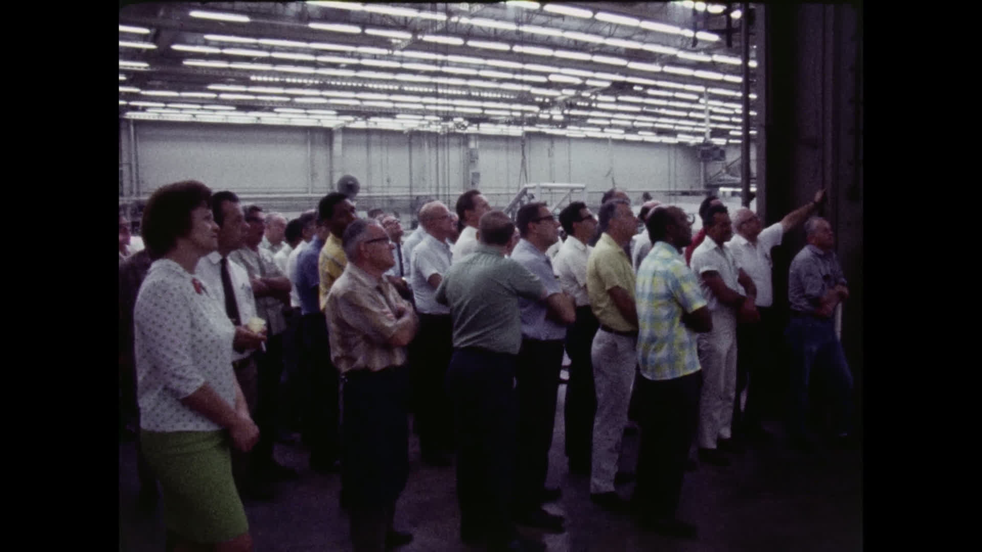 Rockwell Engineers Watch Apollo 11 Launch