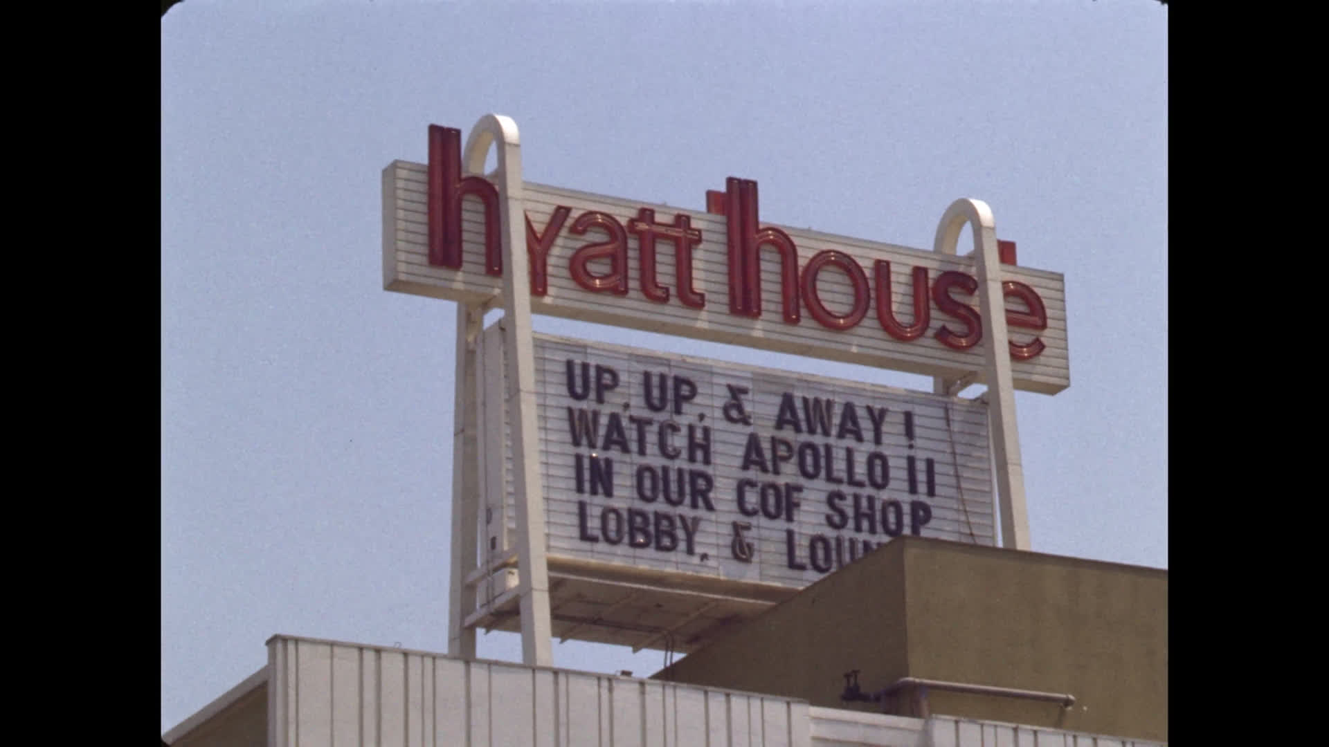 Hyatt House Apollo 11 Message