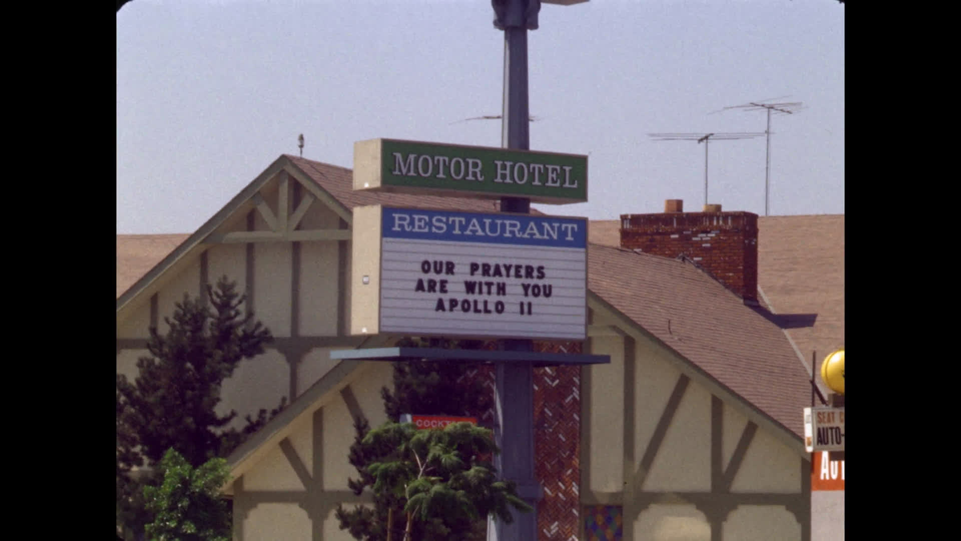 Tudor Inn Apollo 11 Message