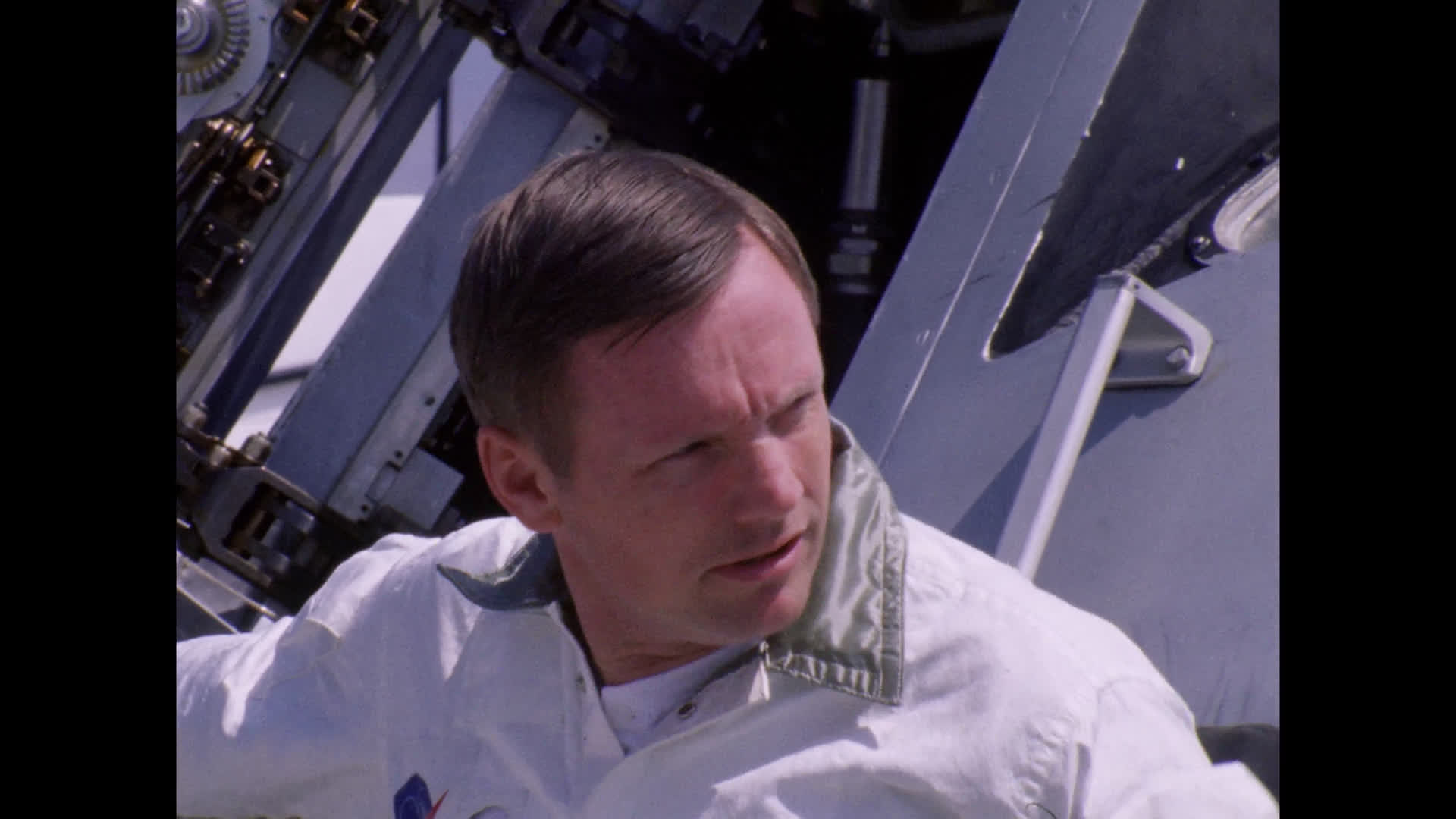 Neil Armstrong and Michael Collins