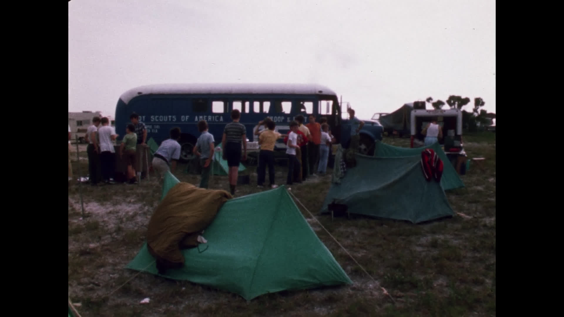 Boy Scouts at Cocoa Beach