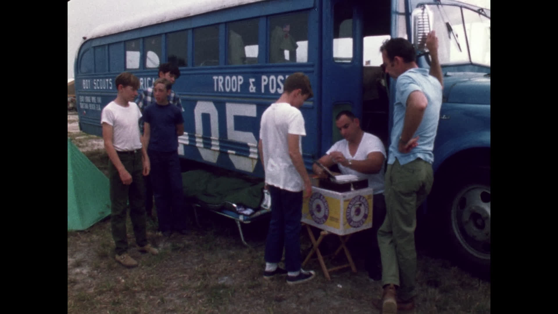 Boy Scouts at Cocoa Beach