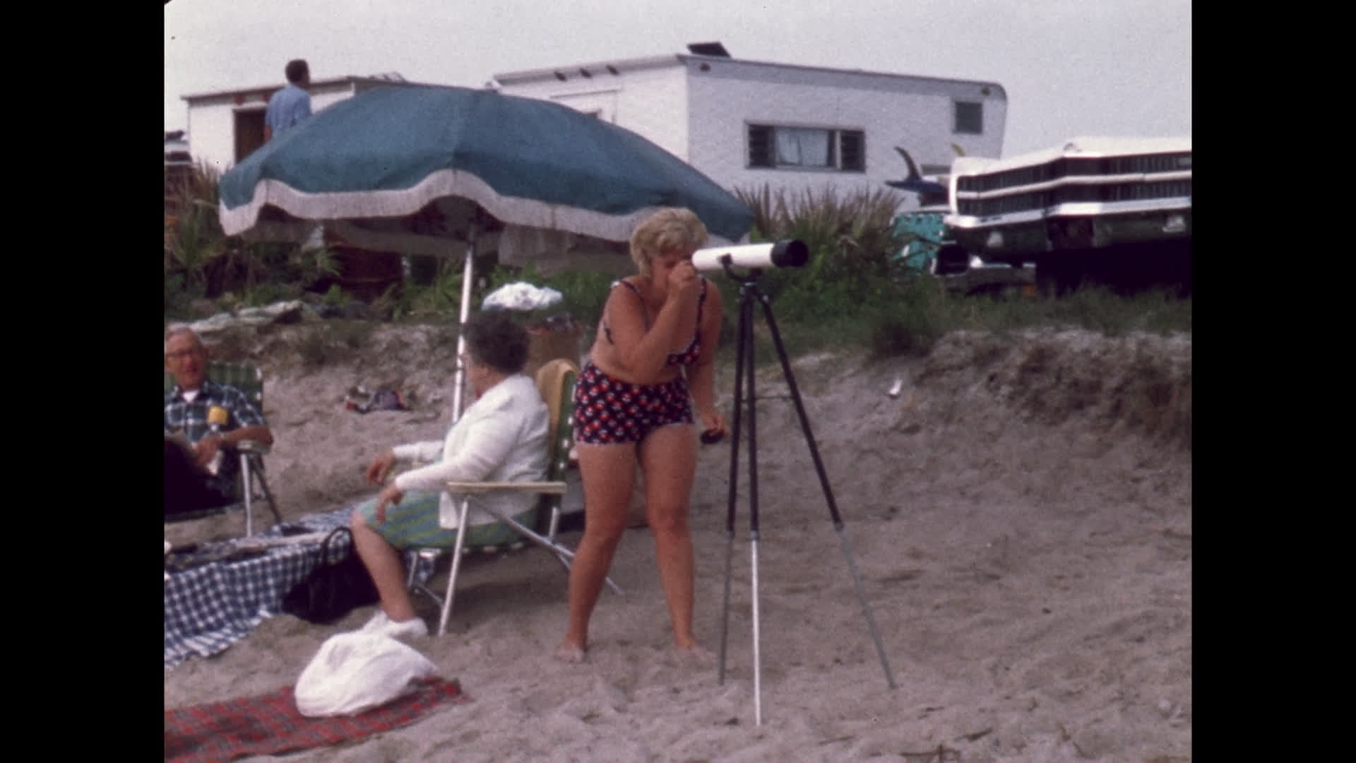 Family at Cocoa Beach