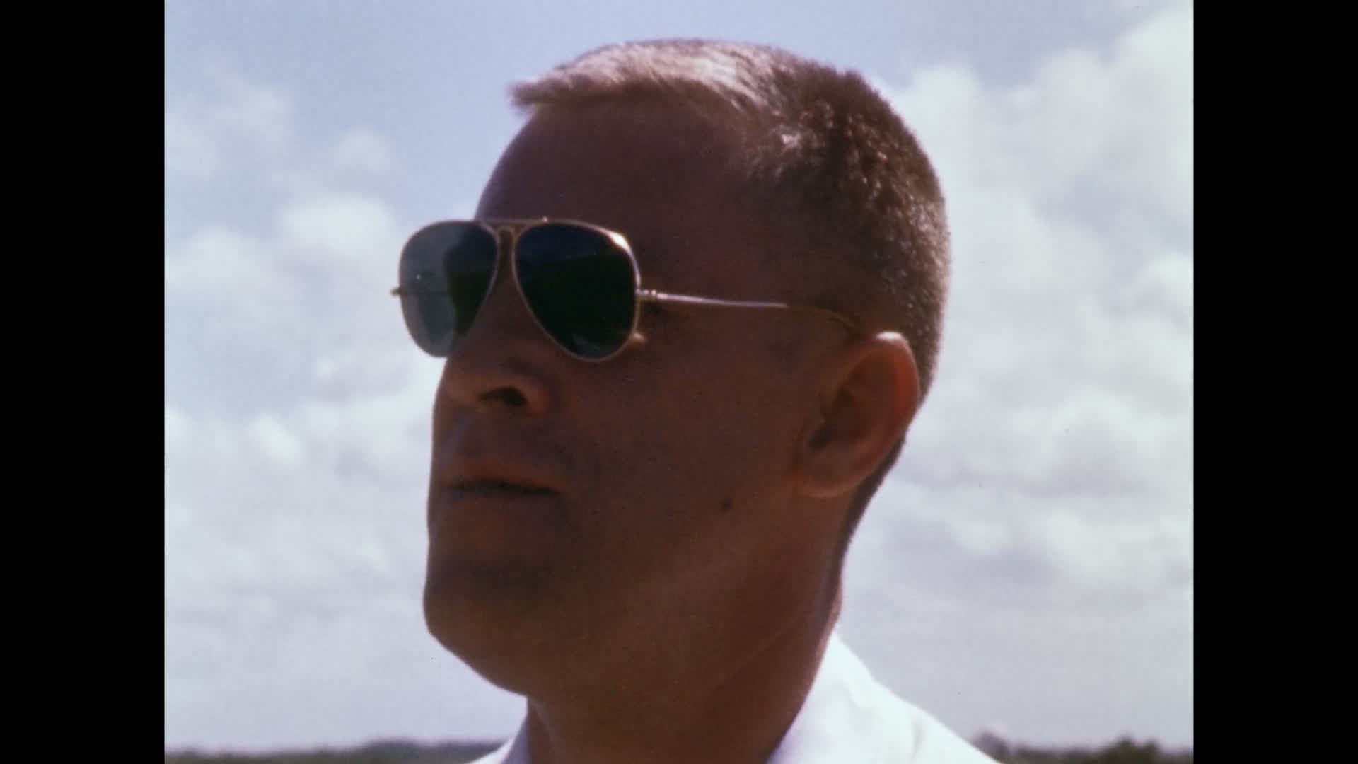 Man Watching Apollo 11 Launch