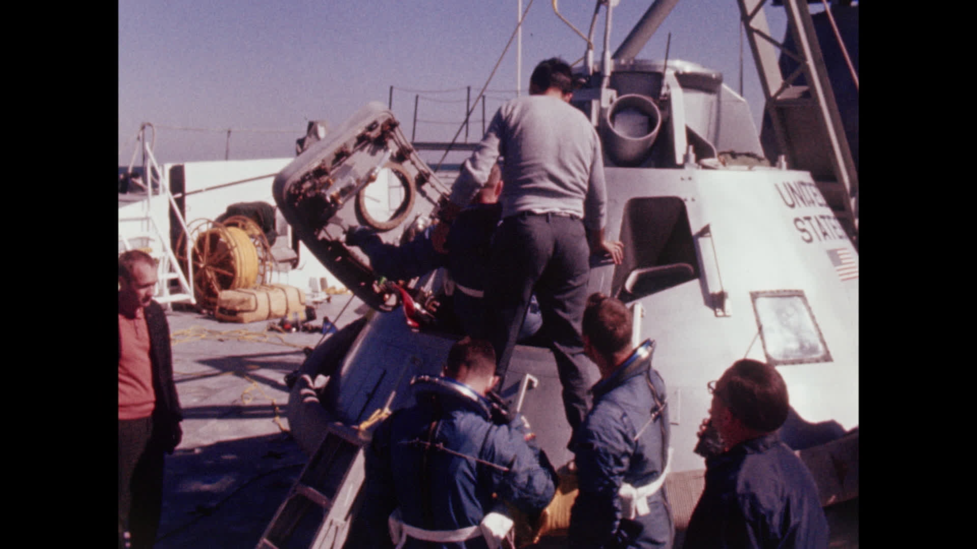 Apollo 8 Crew and the Command Module