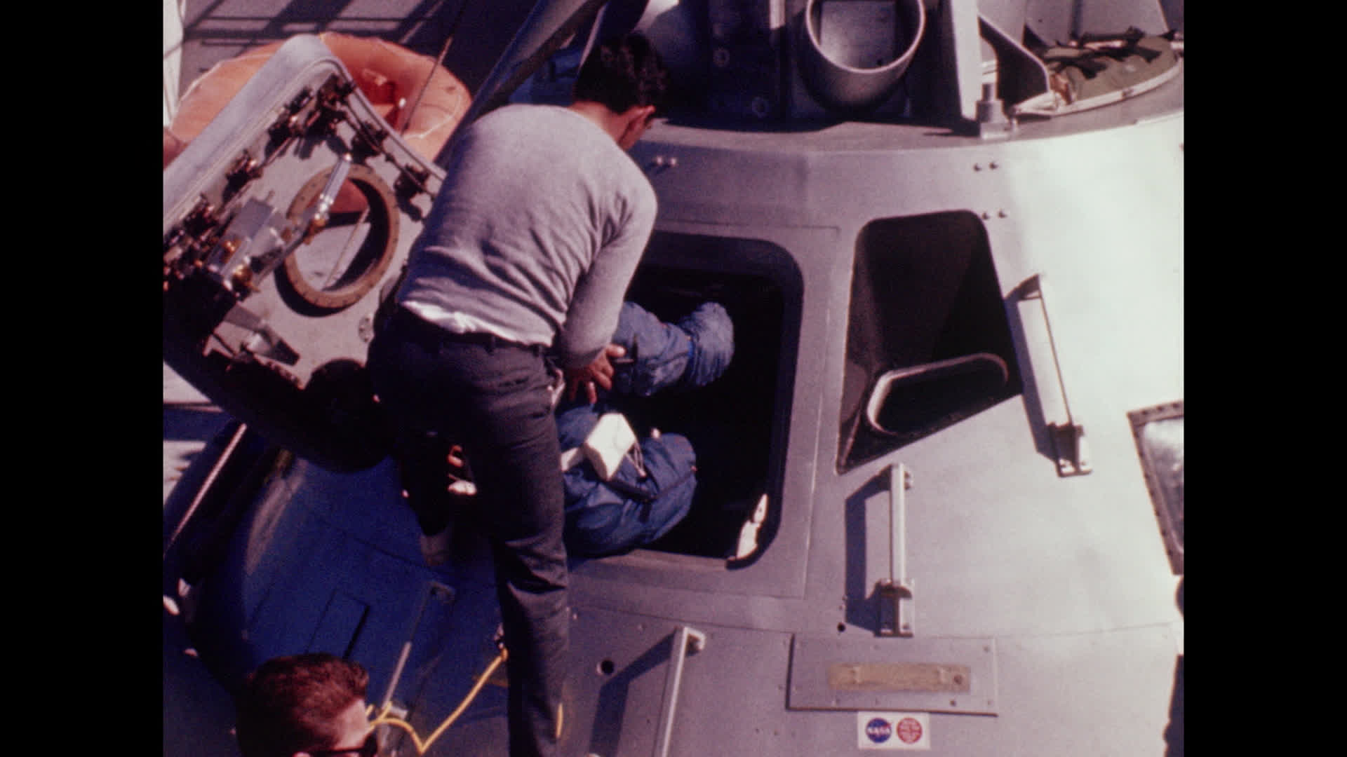 Apollo 8 Crew and the Command Module