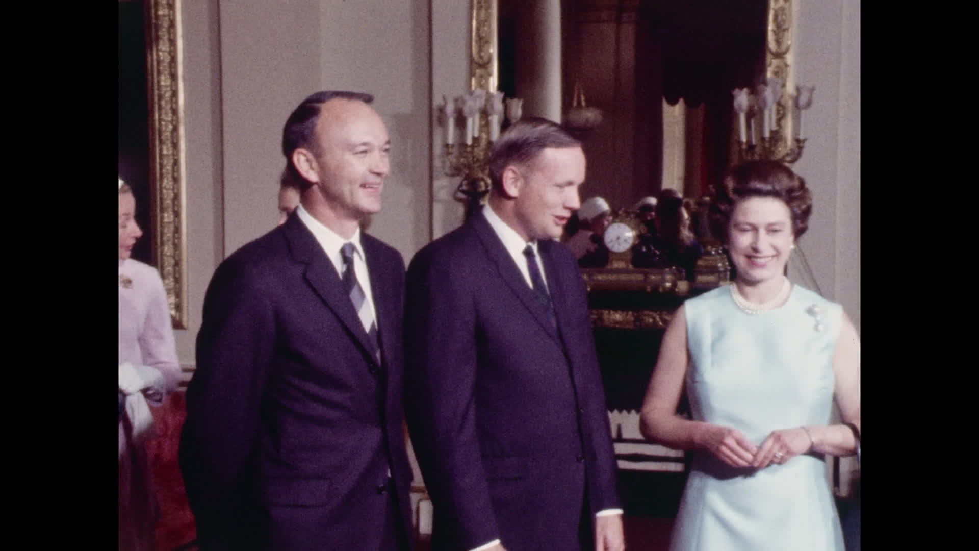 Apollo 11 Crew with Queen Elizabeth
