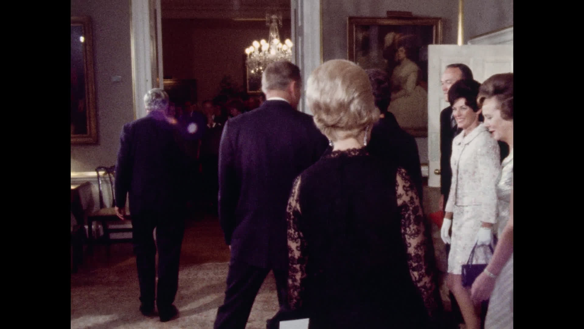 Apollo 11 Crew and Harold Wilson