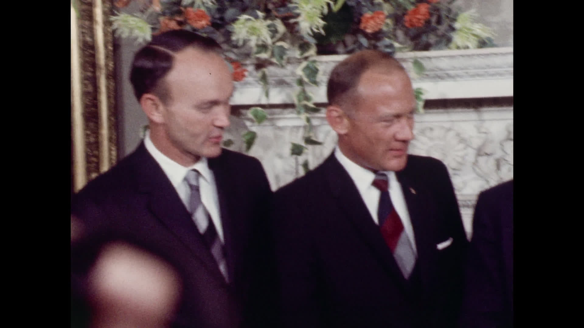 Apollo 11 Crew and Harold Wilson