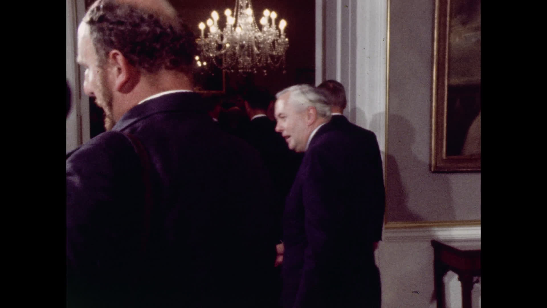 Apollo 11 Crew and Harold Wilson