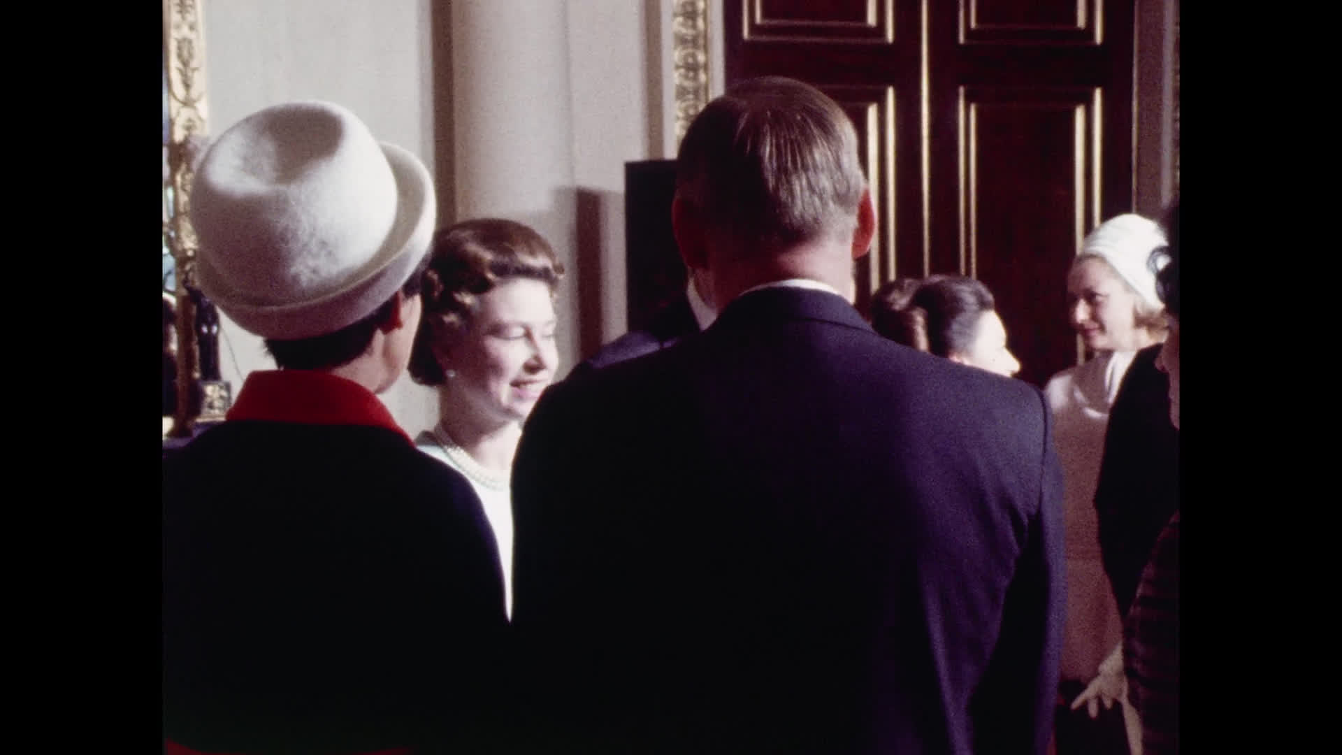 Apollo 11 Crew with Queen Elizabeth